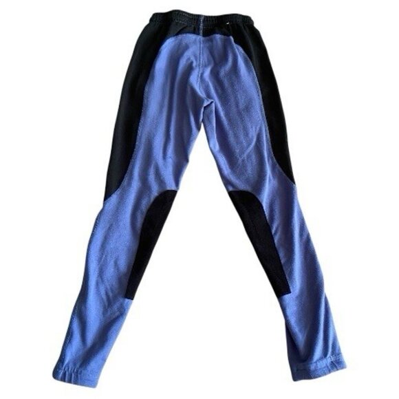 Kerrits Kids Riding Breeches Purple And Black Size 5y / 6y - Picture 3 of 6